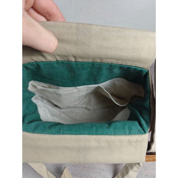 Vintage Oakmont CC Embroidered Golf Tote Bag Wooden Handle Adjustable Strap - Picture 7 of 8